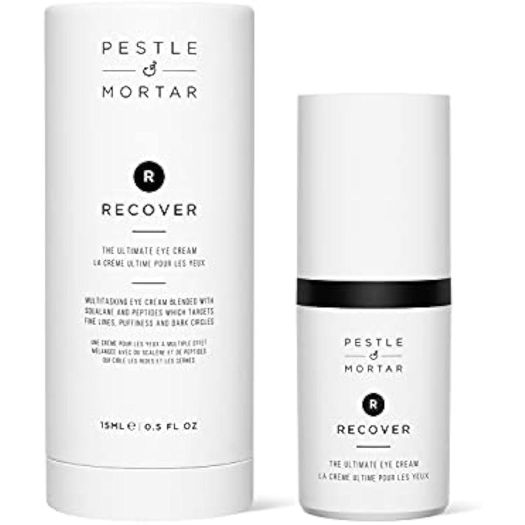 Pestle & Mortar Recover Peptide Eye Cream | Anti-Ageing & Dark Circles - 15ml