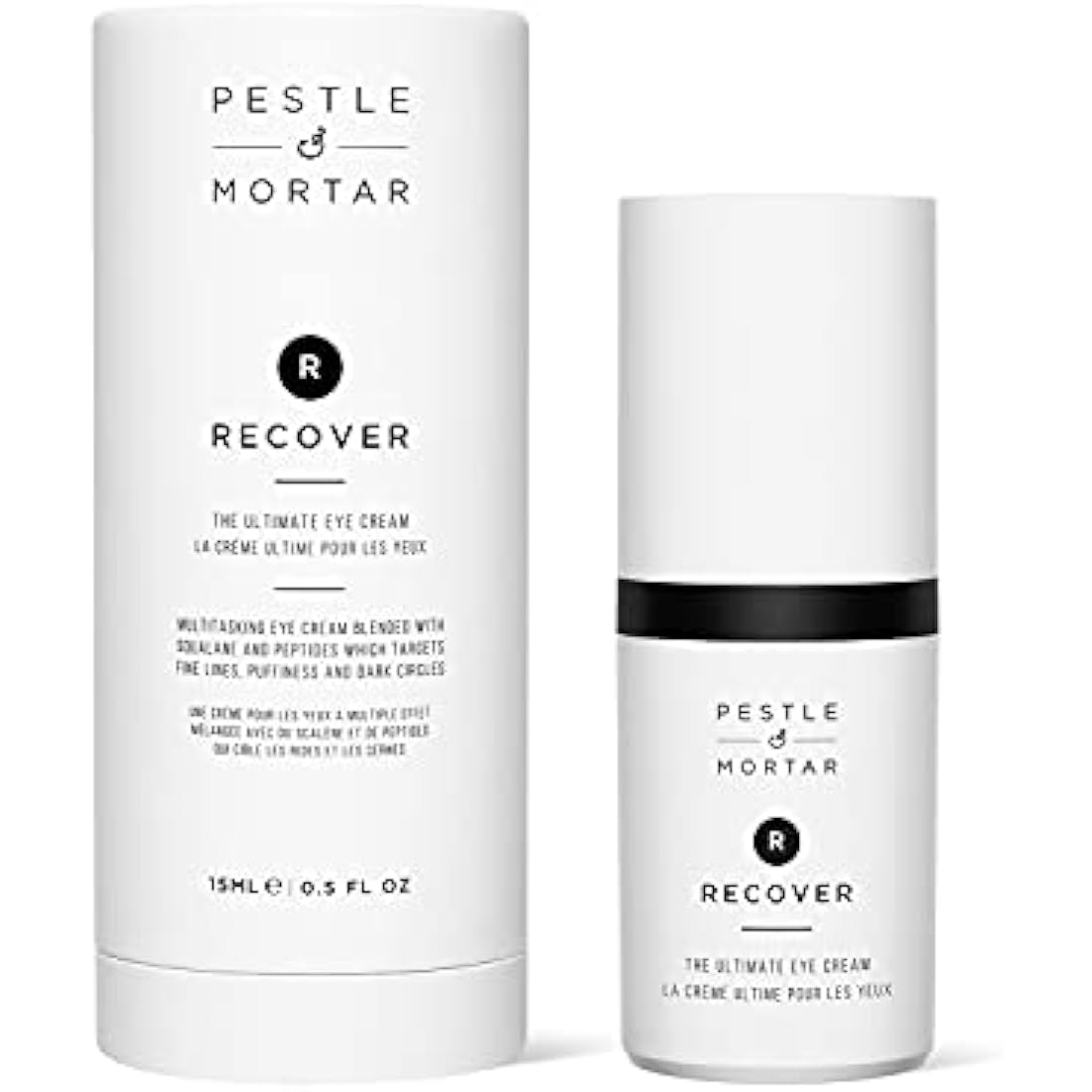 Pestle & Mortar Recover Peptide Eye Cream | Anti-Ageing & Dark Circles - 15ml