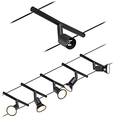 Paulmann CorDuo Wire Cable Lighting System – Matt Black Extendable Set