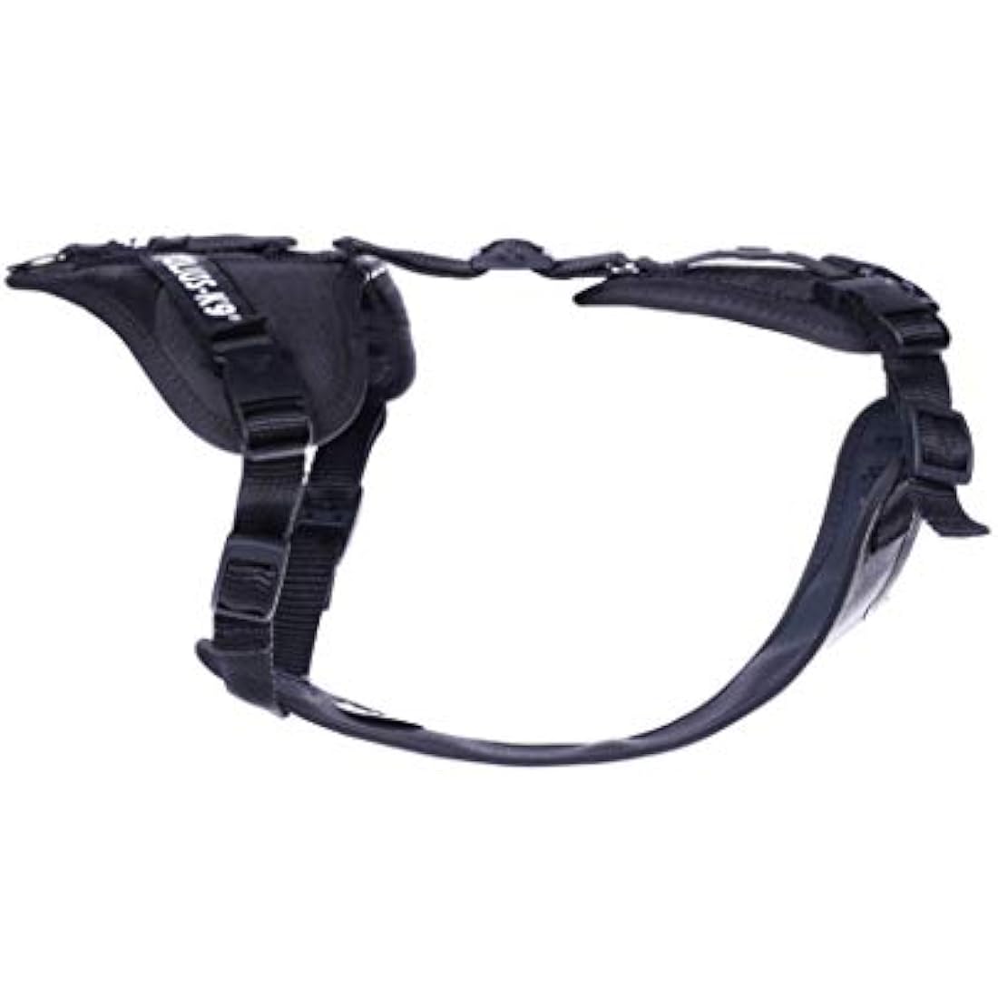 Julius-K9 Mantrailing Dog Harness – Adjustable Tactical Gear, Black, Size S