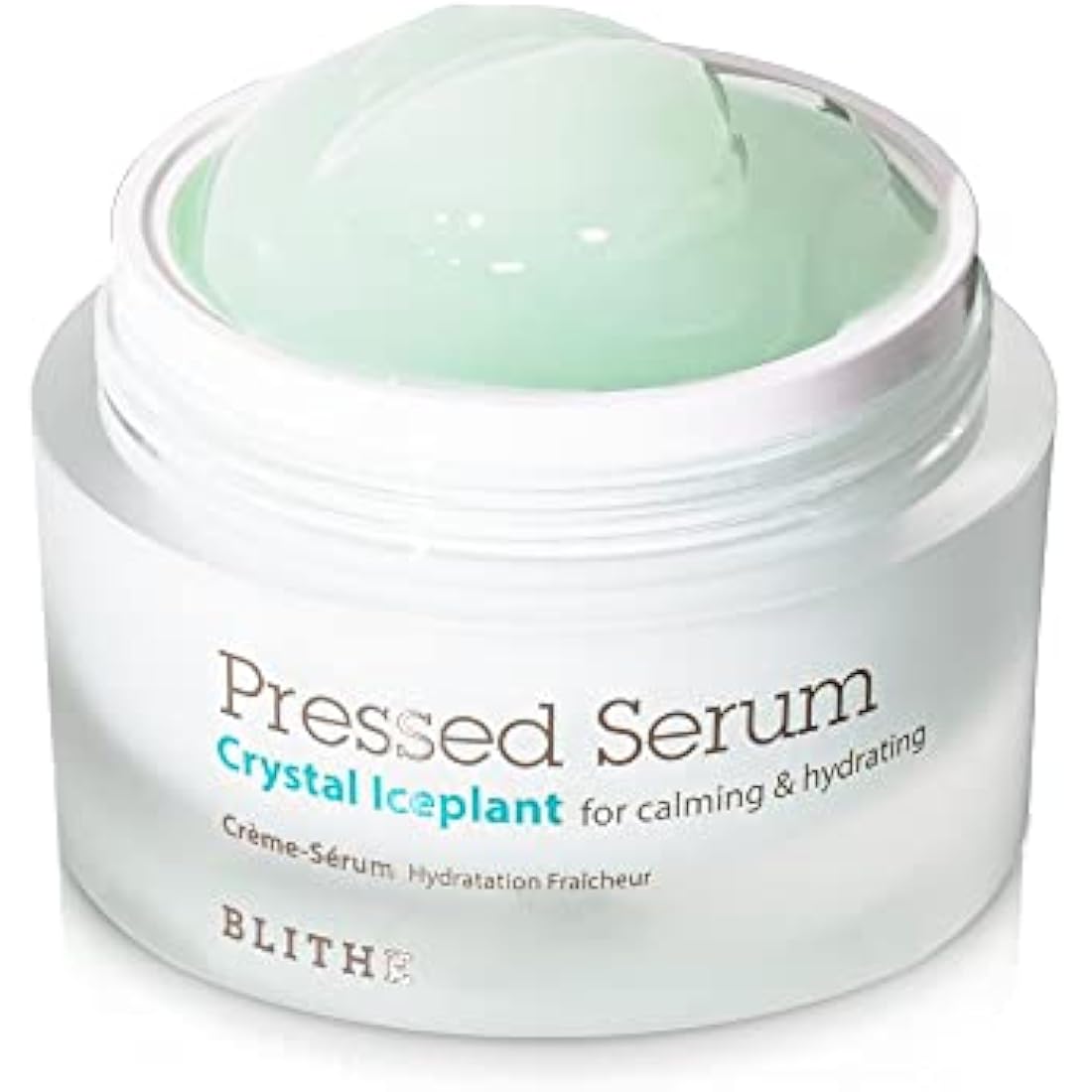 BLITHE Crystal Iceplant Pressed Serum – Soothing Face Moisturizer Gel