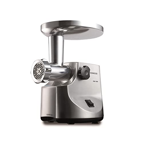Kenwood MG510 Electric Meat Grinder – 1600W Die-Cast Metal Sausage Maker