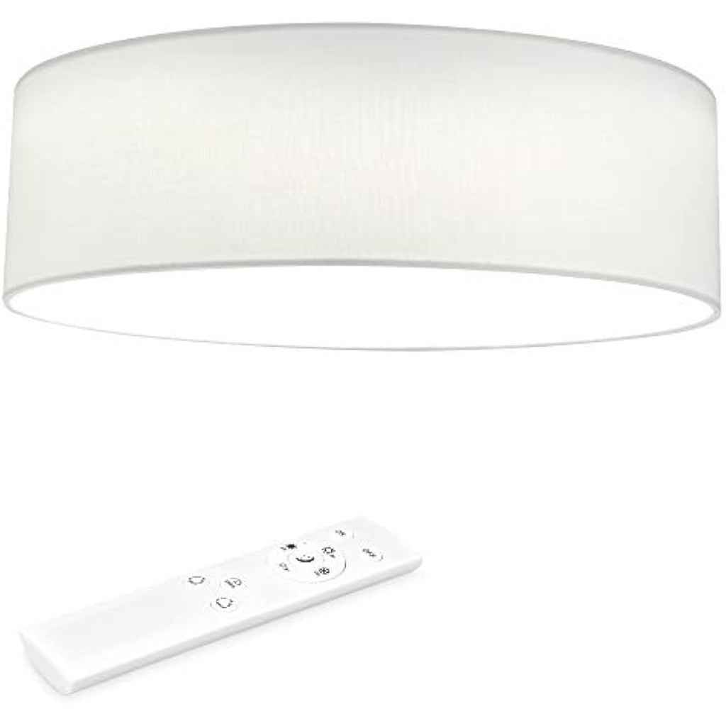 Navaris 22W LED Ceiling Light – 40cm Dimmable Flush Mount Lamp