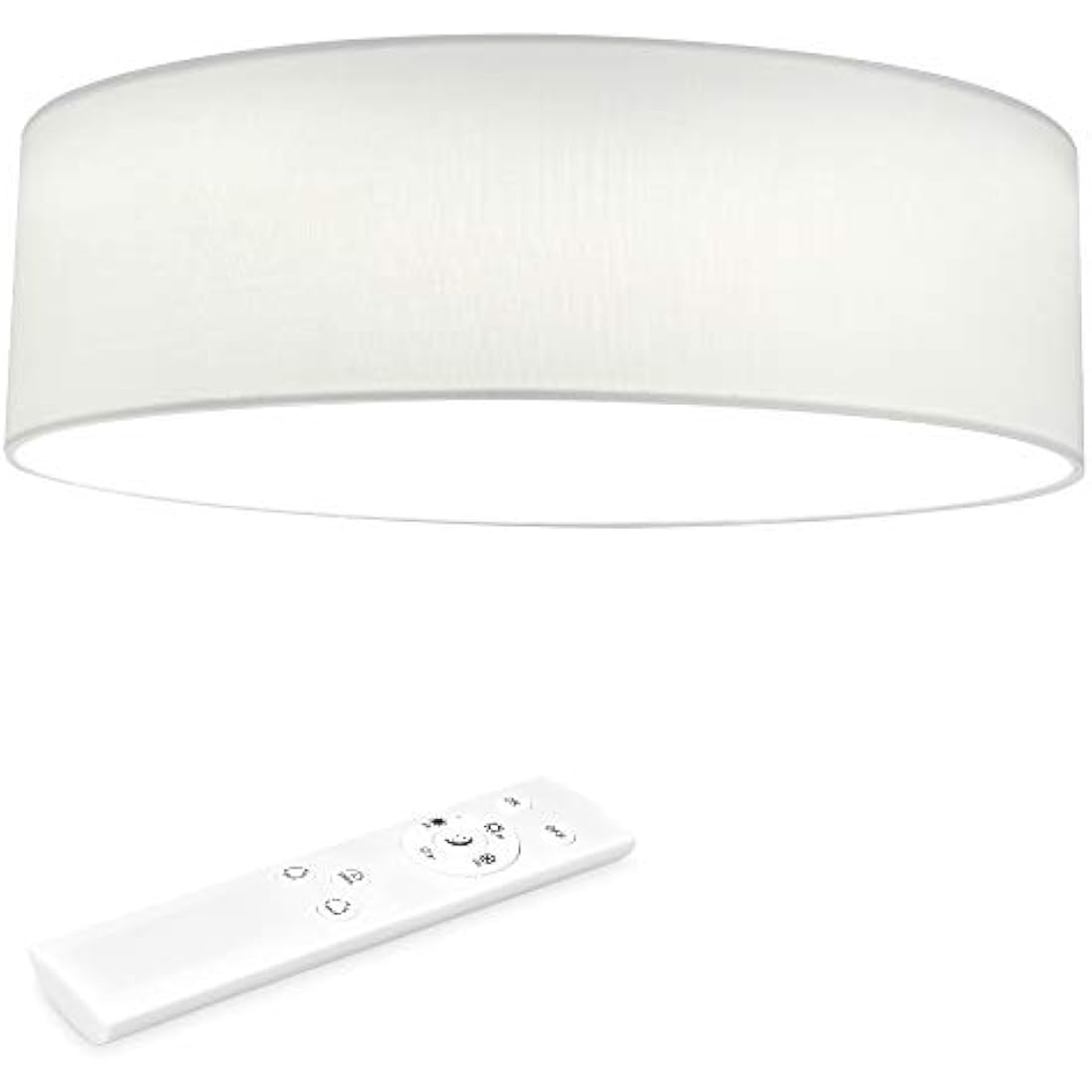 Navaris 22W LED Ceiling Light – 40cm Dimmable Flush Mount Lamp