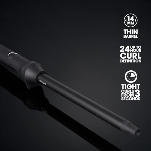ghd Curve Thin Wand Hair Curler – Ceramic Barrel for Tight Curls