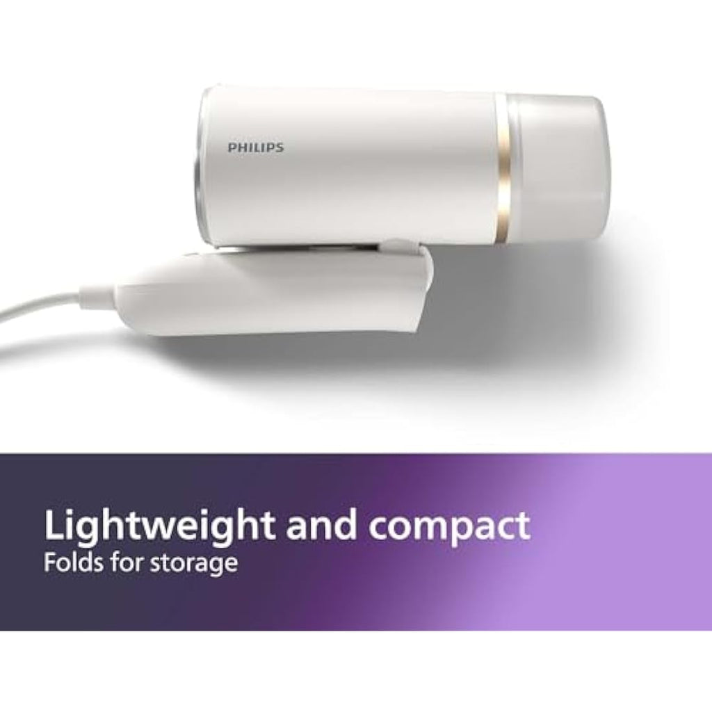 Philips 3000 Series Handheld Steamer | 1000W Foldable Travel Iron