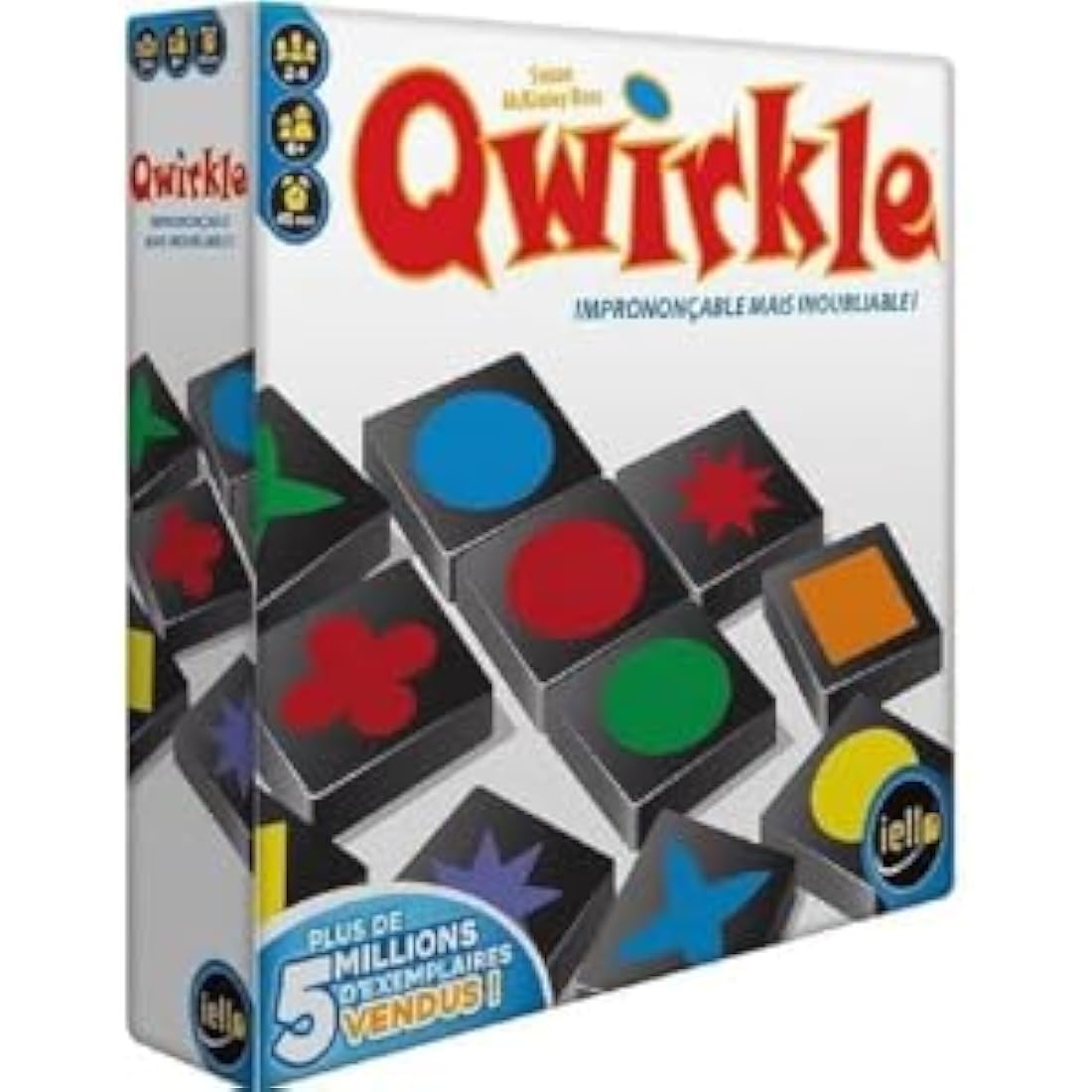 Qwirkle Strategy Board Game – IELLO New Edition Family Tabletop Game
