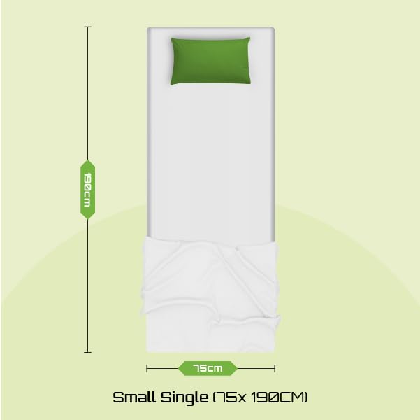 Starlight Beds 2ft6 Small Single Memory Foam Mattress | 6 Inch Deep