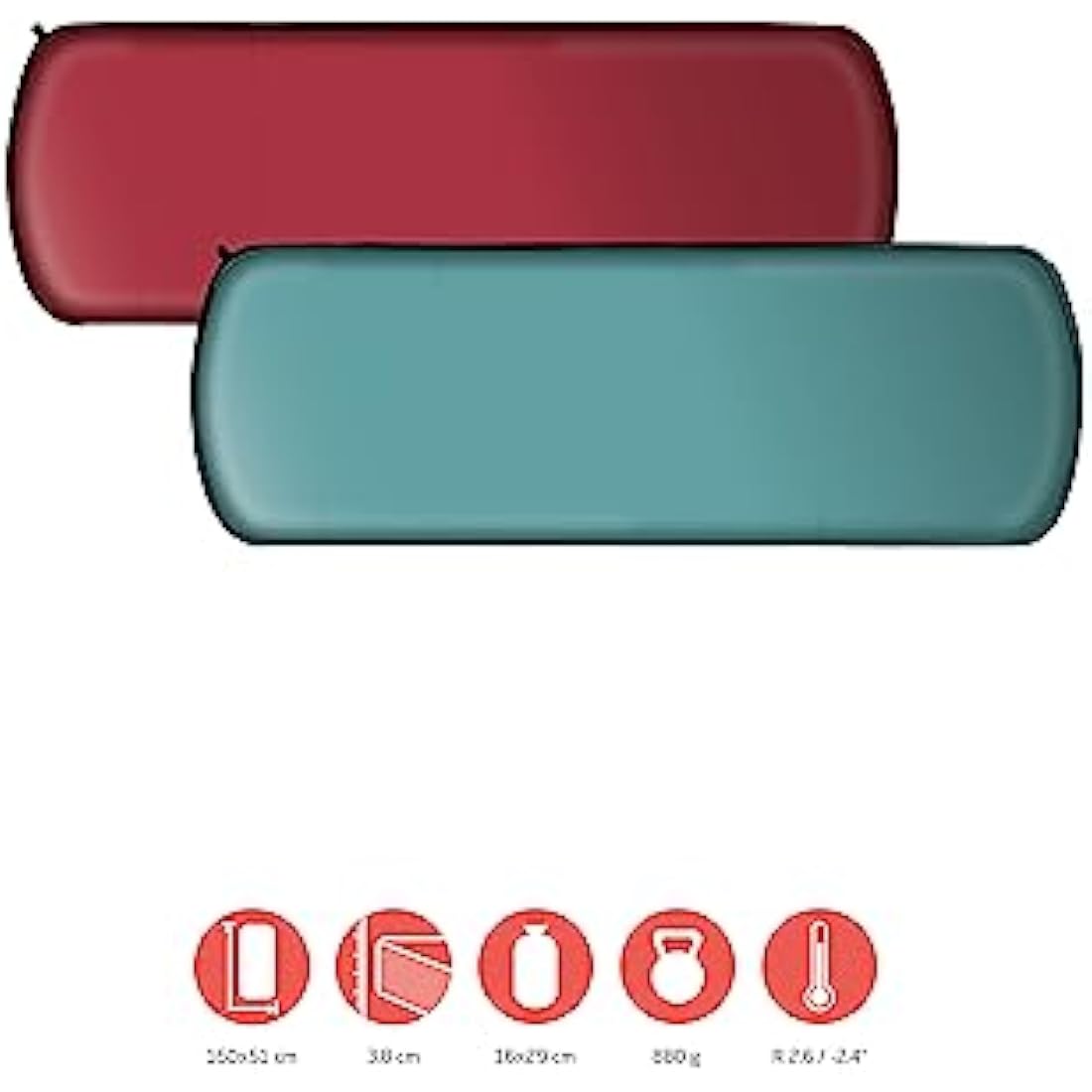 Grand Canyon Hattan 3.8 Kids Self-Inflating Sleeping Mat | R-Value 2.6