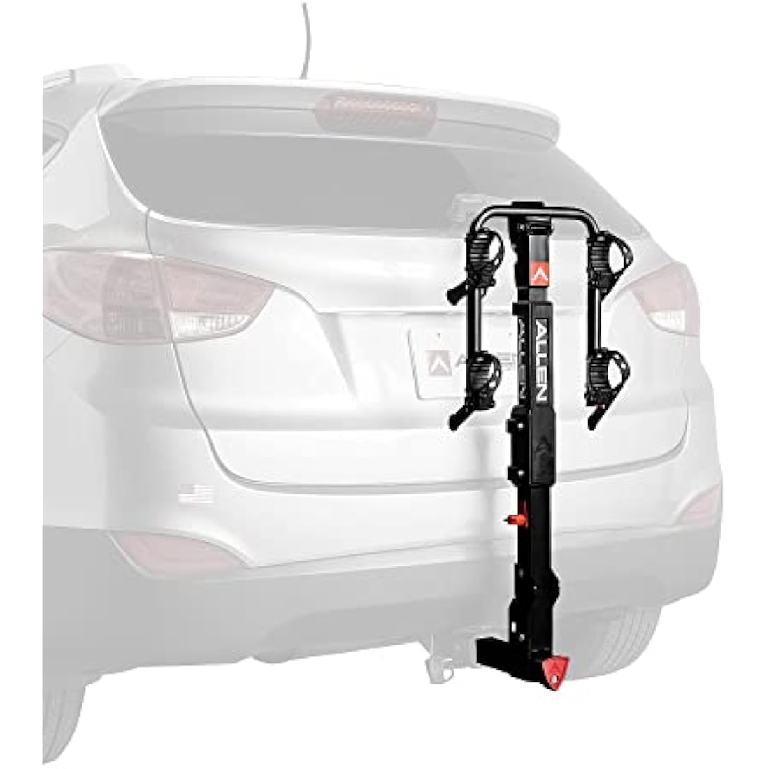 Allen Sports 2-Bike Electric Bike Hitch Rack – Locking Heavy-Duty QR520EB
