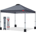 MASTERCANOPY 3x3M Pop-up Gazebo Tent | UV Protected Outdoor Canopy - Grey
