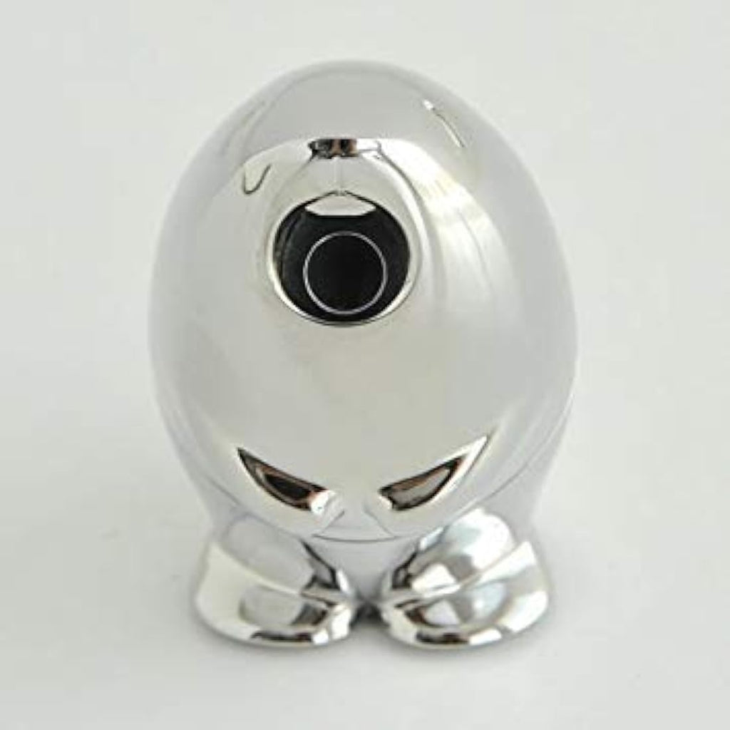 Alessi Kastor Pencil Sharpener – Chrome-Plated Silver Desk Accessory