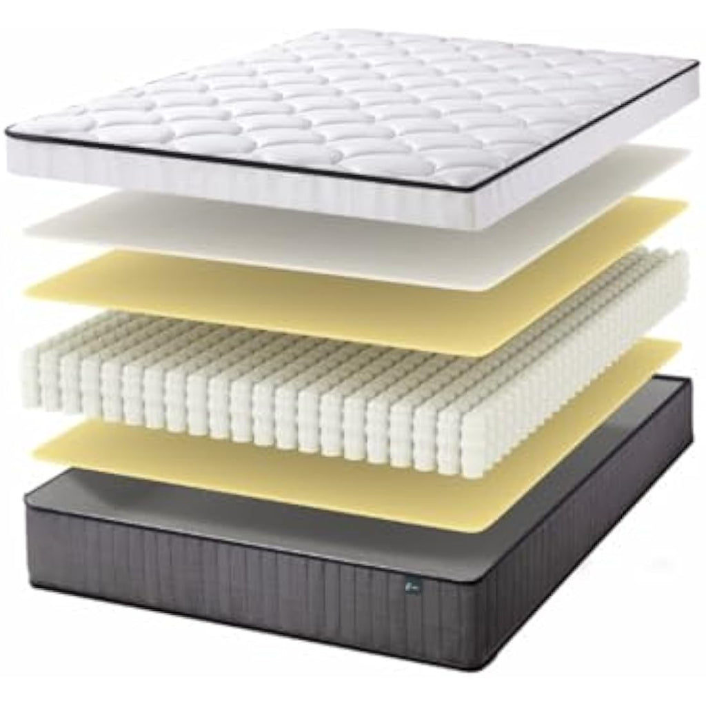 Zinus Double Hybrid Mattress | 25cm Pocket Spring & Memory Foam