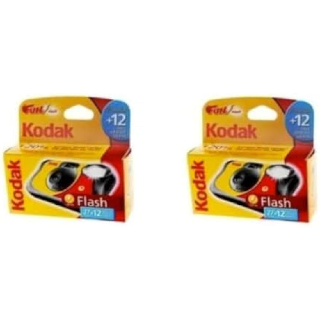 Kodak Disposable Flash Camera - 35mm Film - 39 Exposures | Pack of 2