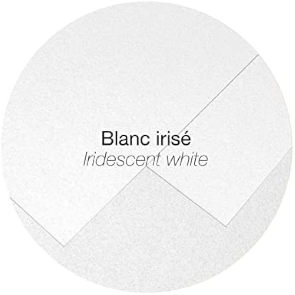 Clairefontaine Pollen Iridescent DL Envelopes – White 120gsm (20 Pack)