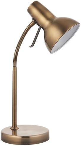 Gooseneck Desk Lamp with USB Port – LED Bedside Light