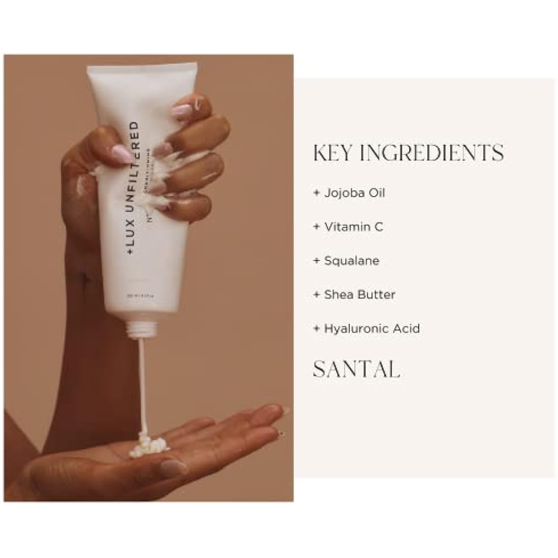 + Lux Unfiltered N°14 Conditioning Body Cream | Santal Moisturizer