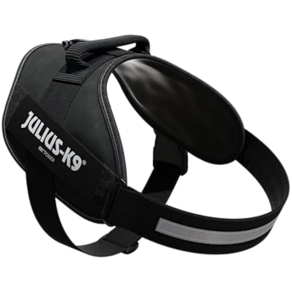 IDC Powerharness Dog Harness | Durable Reflective Gear - Black, Size XL/2