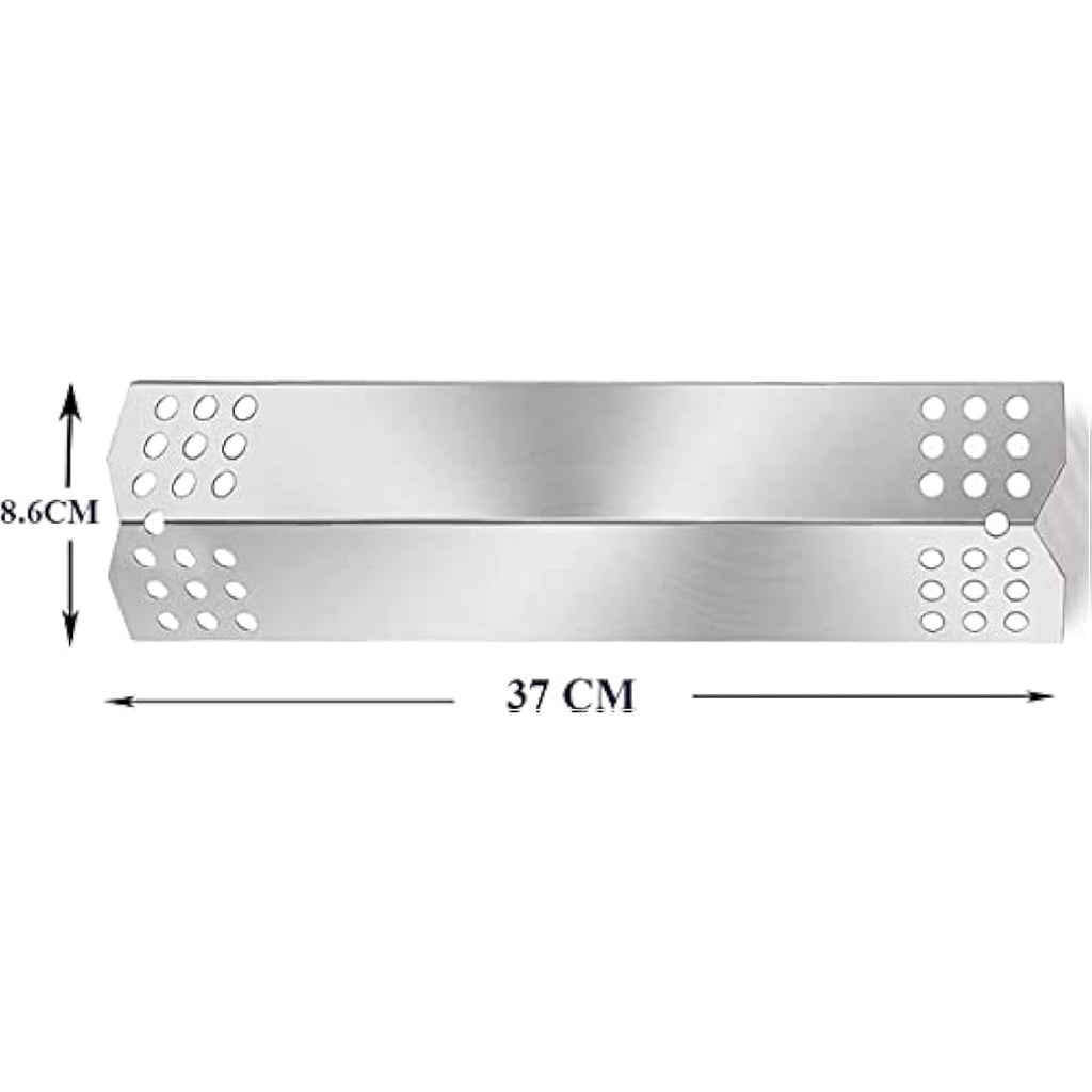 GFTIME Stainless Steel Heat Plate Flame Tamer for Nexgrill & Napoleon, 3 Pack