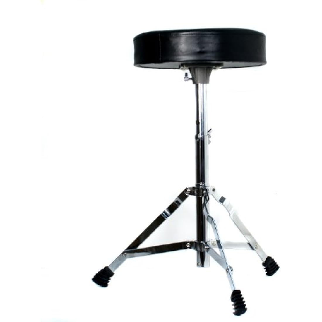 RockJam DP-001 Adjustable Drum Throne – Padded Seat & Double Braced