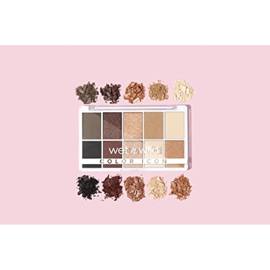 Wet n Wild Color Icon 10-Pan Eyeshadow Palette – Nude Awakening