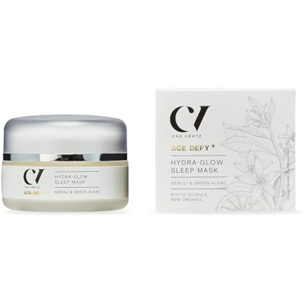 Green People Age Defy+ Hydra-Glow Night Cream – Organic & Vegan, 50ml