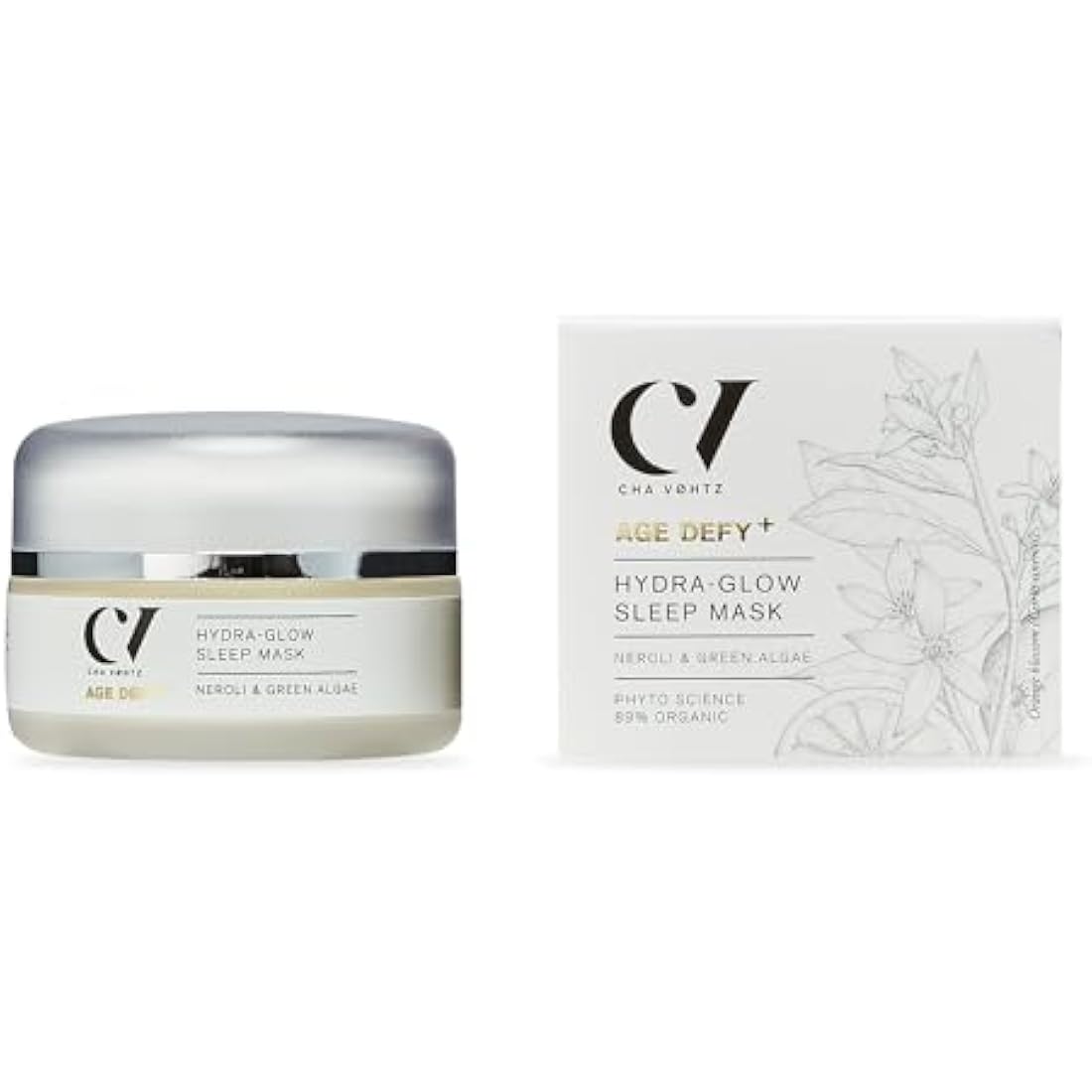 Green People Age Defy+ Hydra-Glow Night Cream – Organic & Vegan, 50ml