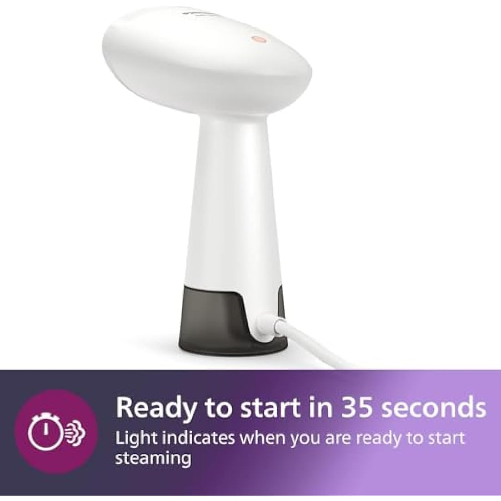 Philips 1000 Series Handheld Garment Steamer - Compact White (STH1010/10)