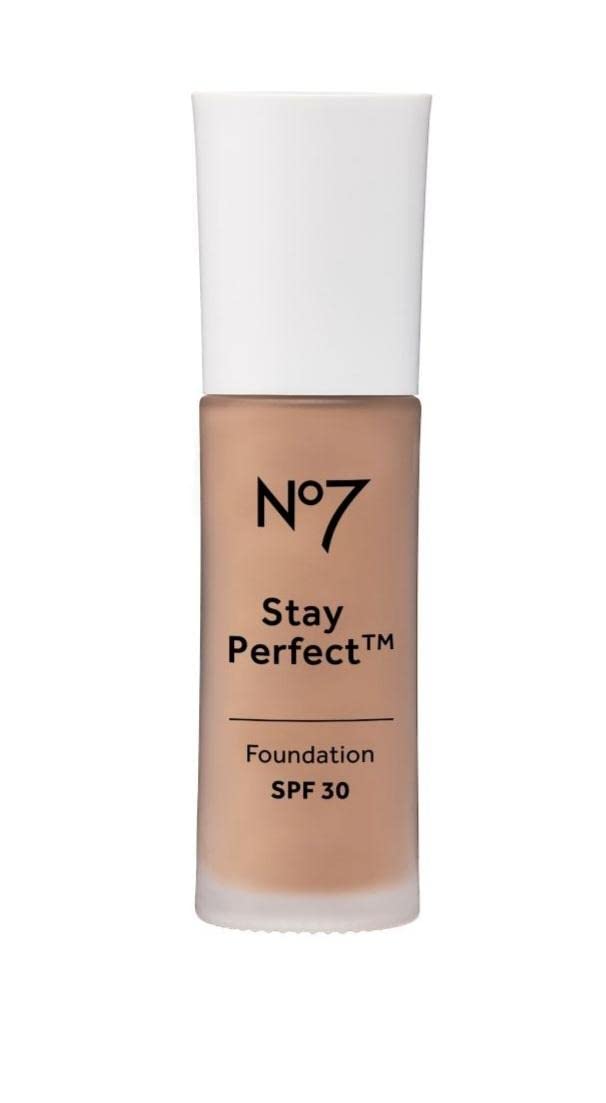 No7 Stay Perfect Liquid Foundation – Wheat SPF 30 Longwear – 30ml