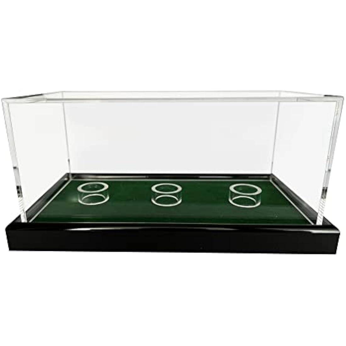 LL-Golf Acrylic Display Case with Green Velvet Base – 22x12x10.5 cm