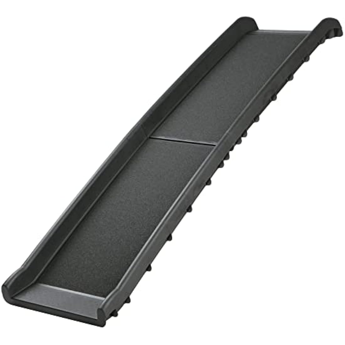 TRIXIE Folding Dog Ramp – Non-Slip Sandpaper Surface – Up to 90kg – Black