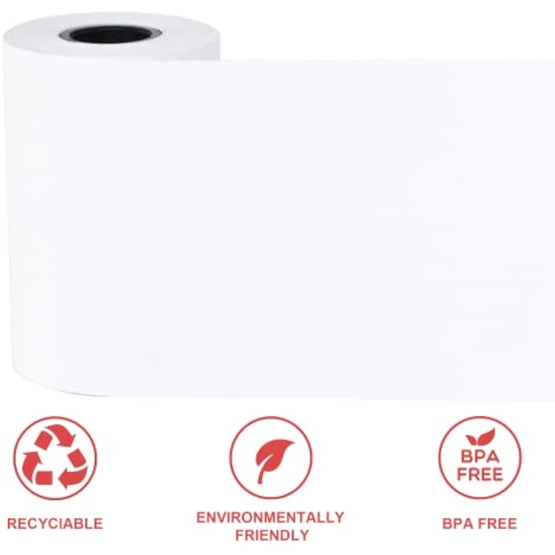 Jolof Store 57x36mm Thermal Receipt Paper Rolls for POS & PDQ - 96 Rolls