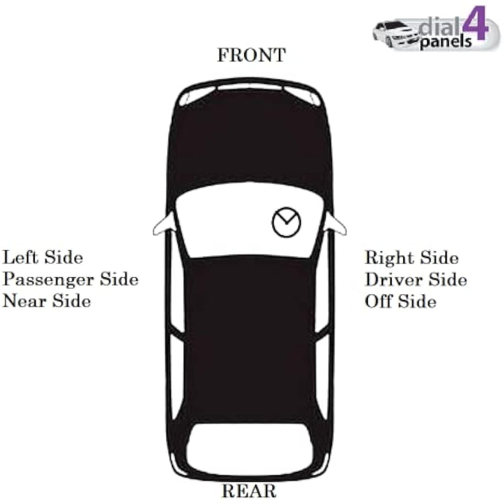 Peugeot 208 (2012-2019) Heated Wing Mirror Glass - Left Passenger Side