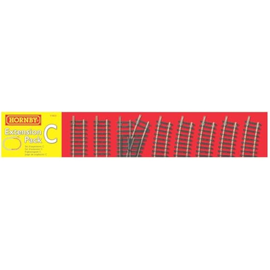 Hornby R8223 OO Gauge Track Extension Pack C | Model Railway Set