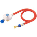 Cadac Threaded Gas Cartridge Regulator with 85cm Hose and QR Fitting