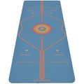 Liforme Radiant Sun Yoga Mat – Non-Slip Eco-Friendly Mat with Bag