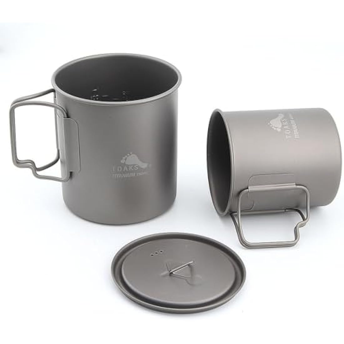 TOAKS Titanium 750ml Pot and 450ml Cup Set – Ultralight Camping Gear