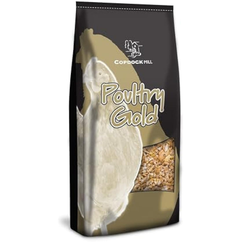 Copdock Mill Poultry Gold Chicken Feed - Layer Pellets with Oyster Shell 20kg