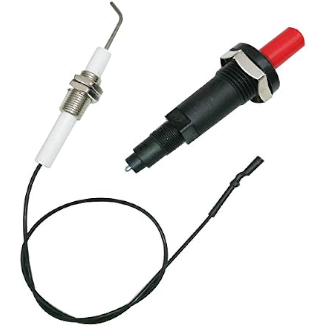 Propane Push Button Piezo Igniter Kit for Gas Grills - 2 Pack
