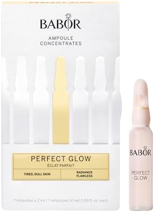 BABOR Perfect Glow Serum Ampoules | Radiant Face Concentrate | 7 x 2 ml
