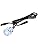Jolof Store Blue LED Decking Lights – 10 Pack 30mm IP44 Recessed Plinth Kit