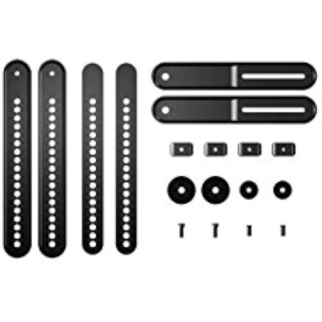 Sanus VuePoint Sound Bar Wall Mounting Kit - 2 Brackets, Black