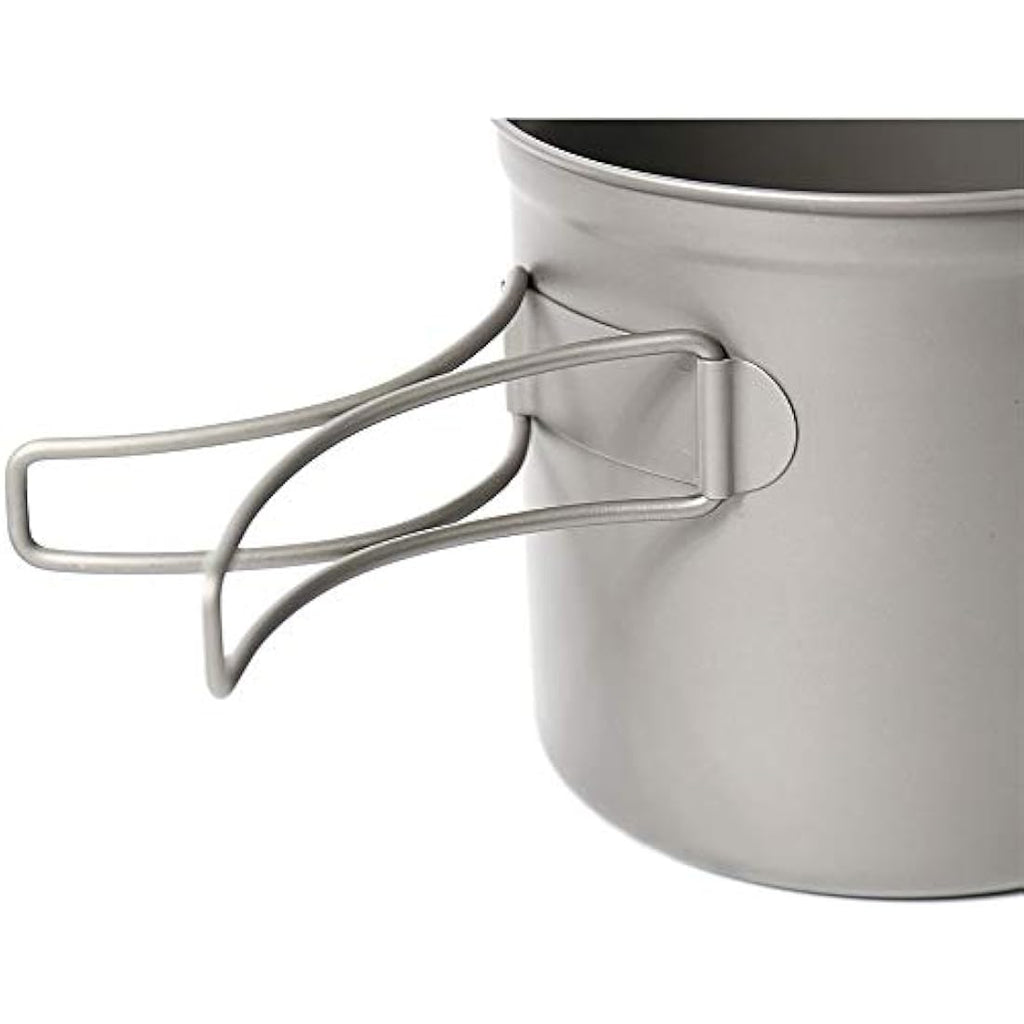 Toaks Titanium Outdoor Camping Pan and Pot Set - 1100ml Ultralight