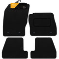 FSW Tailored Car Floor Mats for Ford Focus MK3 2011-2015 | Black Carpet
