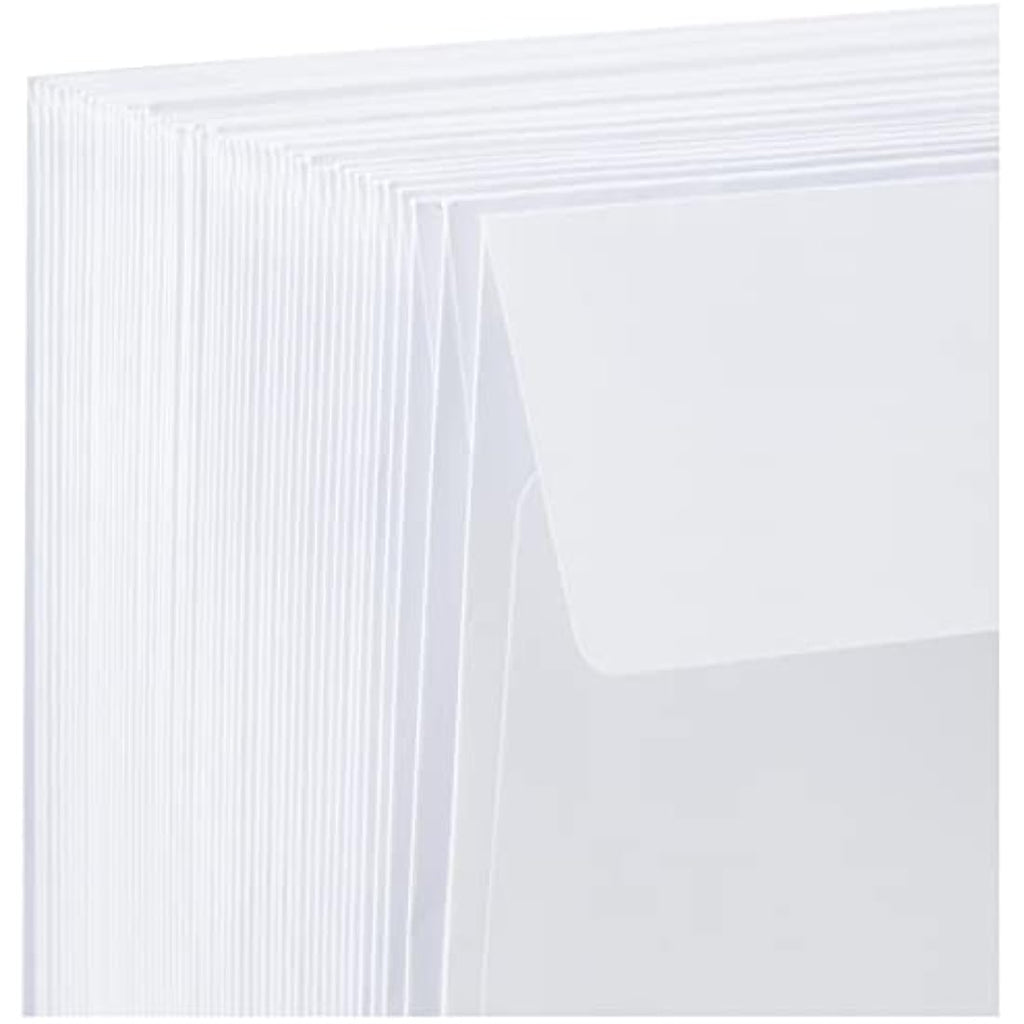 Blake C5 Ultra White Envelopes | 120gsm Peel & Seal Wallet - 50 Pack