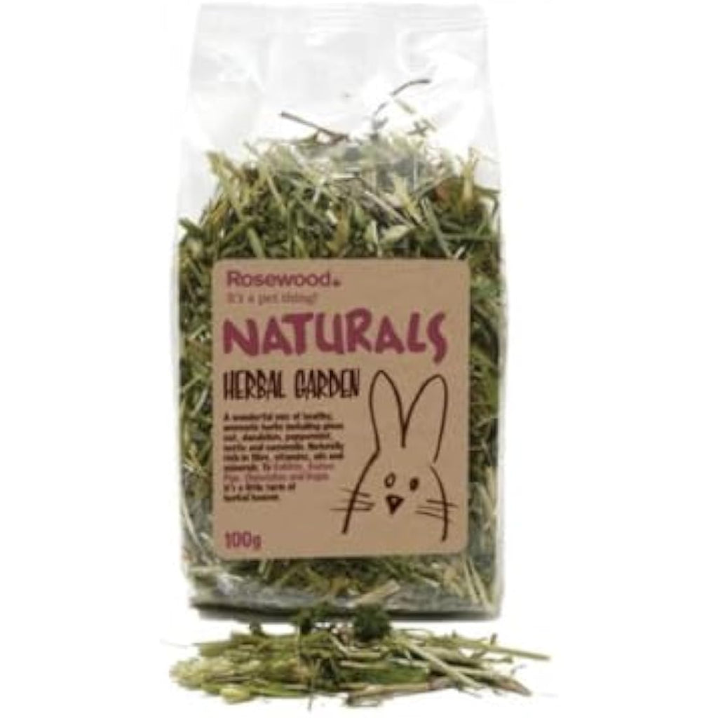Rosewood Naturals Herbal Garden Salad – Small Animal Treat, 100g