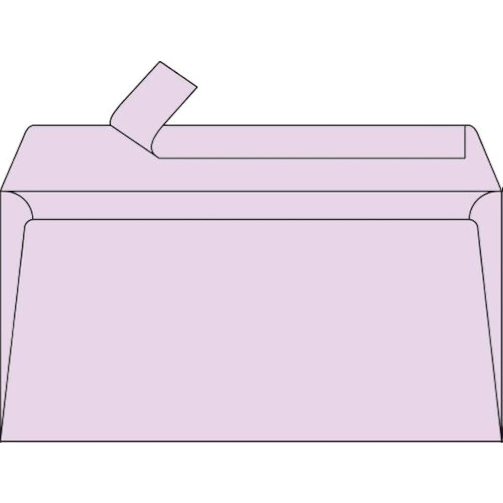 Clairefontaine Pollen Lilac Adhesive Envelopes – DL 120gsm (Pack of 20)