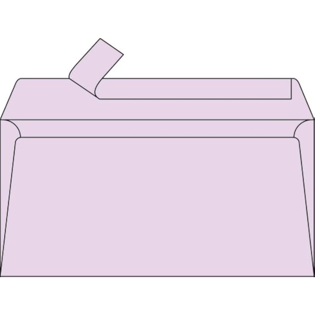 Clairefontaine Pollen Lilac Adhesive Envelopes – DL 120gsm (Pack of 20)