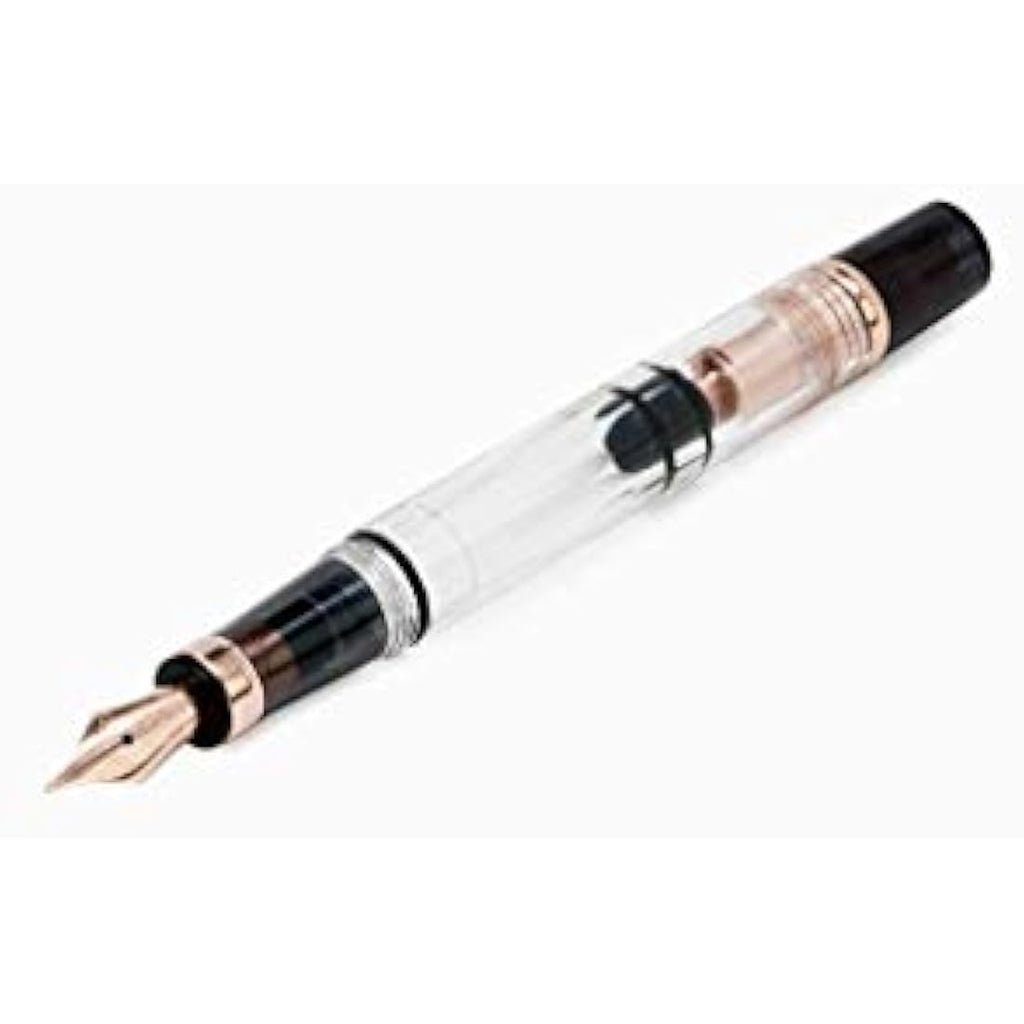 TWSBI Diamond 580 Smoke Rose Gold II Fountain Pen – Broad Nib