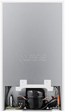 Fridgemaster MUZ4860E Undercounter Freezer, 61L, 48cm Wide – White